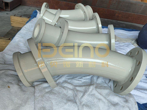 Large Diameter Wear Resistant Keramik Pipe Patch Keramik Komposit Pipe