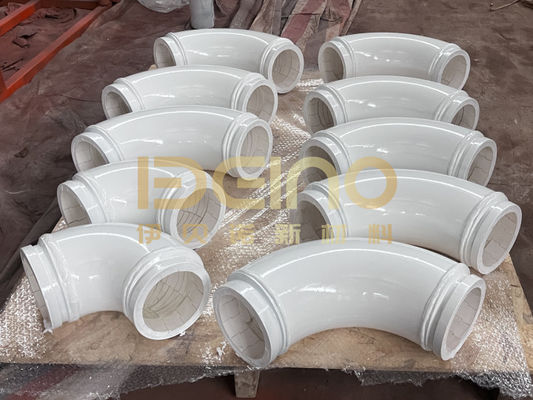 Pipa Pompa Keramik Aluminium Berkinerja Tinggi Untuk Zoomlion SANY Truk Pompa Beton Ekspor Global Mesin Teknik suku cadang