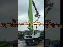 pipa pompa beton baja karbon rendah dengan lapisan keramik aluminium