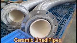 Pipa Berjajar Keramik Alumina untuk Sistem Penyampaian Pneumatik | Elacera