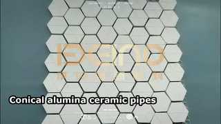 Pipa Keramik Alumina Kerucut Liner Pipa Alumina